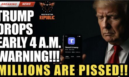 Trump Drops 4am Warning & Millions Are Pissed!